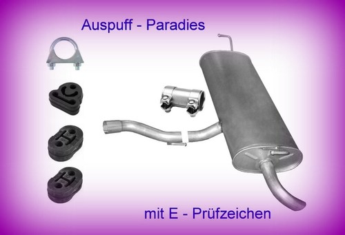 Endschalldämpfer auspuff für - endschalldämpfer,